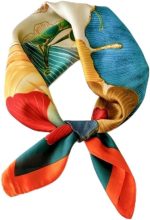 Lenço de cabeça de cetim sedoso para mulheres lenço de cabelo bandanas médio quadrado leve moda lenços de pescoço 70 × 70 centímetros