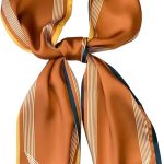 Lenço de cabeça para mulheres 150 cm lenços longos modernos para bolsa