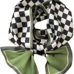 Lenço de cabelo feminino bolsa lenços para bolsas seda longo fino cetim lenço de cabeça acessórios de moda 59x5,9 polegadas