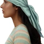 Lenço de cabelo feminino como lenços de seda de cetim para dormir noite 69,8 cm