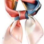 Lenço feminino leve de cetim de seda - bandana multiuso para cabelo, envoltório de pescoço e acessório de bolsa de mão (ideal para dormir)