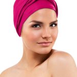 Lenço turbante feminino avulso pink