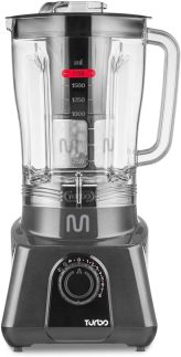 Liquidificador 2,6L Turbo Cinza 1200w-220v c/ 8 Velocidades Multi Home - LQ1212