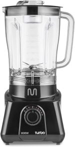 Liquidificador 2,6L Turbo Preto 800w-127v com 5 Velocidades Multi Home - LQ801