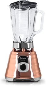 Liquidificador Oster New Osterizer Clássico, 1,25L, 220V, Cobre, 700W, BLST4128