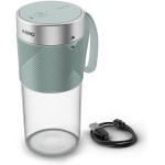 Liquidificador Portátil Arno Lightmix LP01, 300ml, Verde, Sem Fio, Bateria Recarregável USB-C, Copo Inquebrável, BPA Free, Ideal para Smoothies e Shakes, Bivolt - Imagem 2