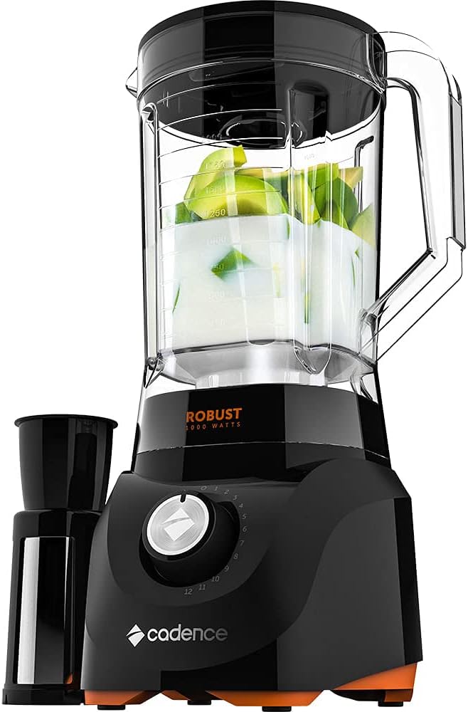 Liquidificador-Robust-Preto-110v-Cadence.jpg Liquidificador Robust, Preto, 110v, Cadence