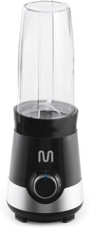 Liquidificador Shake com 2 Copos de 800ml e 3 Velocidades 220V 300W Preto Multi Home - GO014