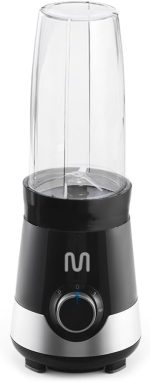 Liquidificador Shake com 2 Copos de 800ml e 3 Velocidades 220V 300W Preto Multi Home - GO014