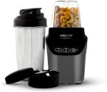 Liquidificador e Processador Mallory Gourmet - 1000W, 6 Lâminas em Aço Inox, Tritura Gelo, Painel Easy Touch, 2 Copos Tritan com Tampas - 127V