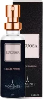 Luxuosa Moments Paris 15ml Perfume de Bolsa e Bolso Inspirado na fragrância Le Tresor