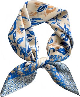 MINIDORA Cachecóis de cetim para mulheres 27,5 × 69,8 cm quadrado médio elegante lenço de cabeça de seda