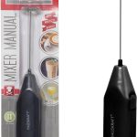 MIXER MANUAL 19,8CM PRETO