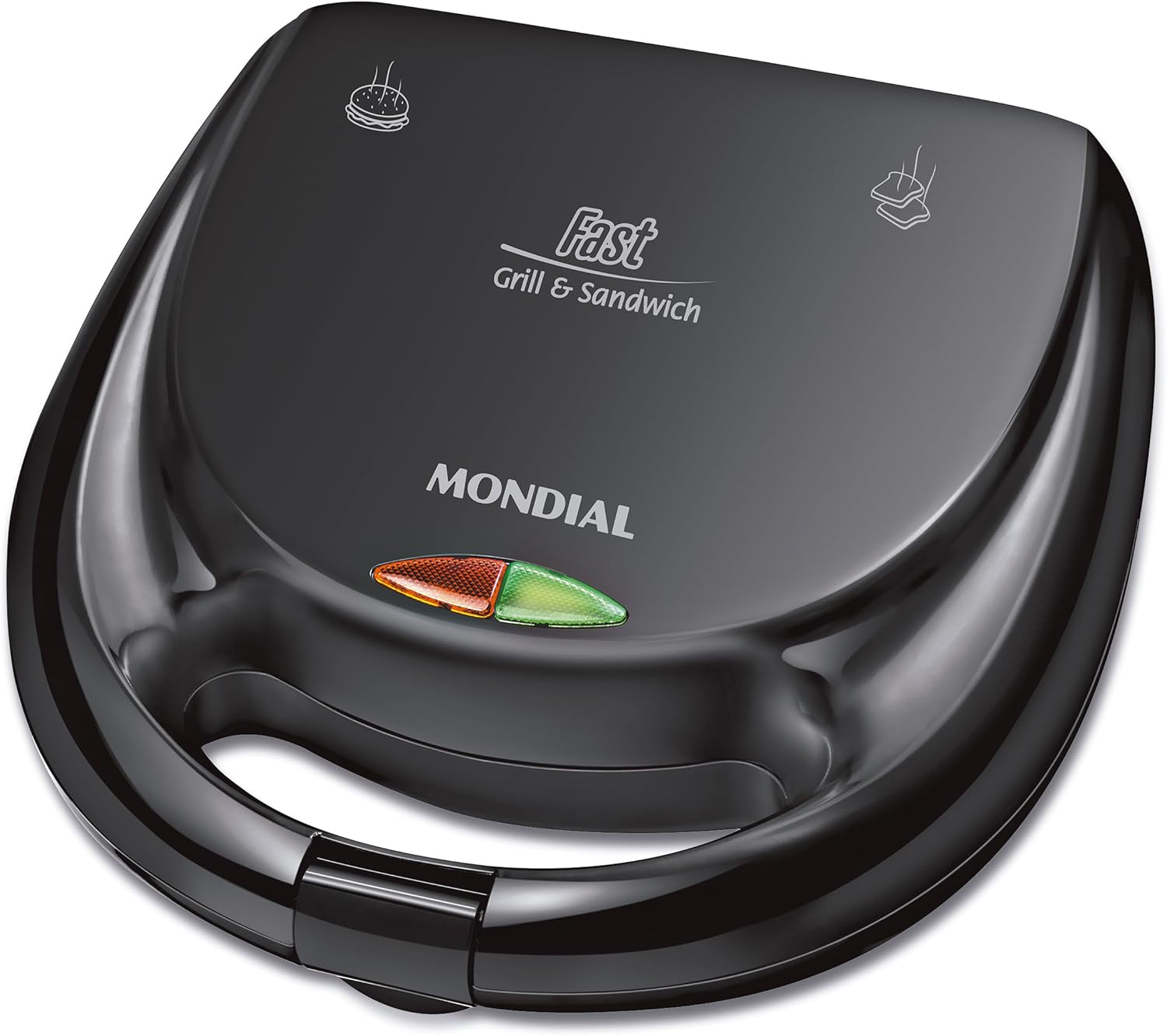 MONDIAL-Sanduicheira-Fast-Grill-Sandwich-Preto-750W-110V.jpg MONDIAL Sanduicheira Fast Grill & Sandwich, Preto, 750W, 110V - S-12