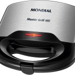 MONDIAL Sanduicheira Master Grill Inox, 110V, Preto, 750W - S-20