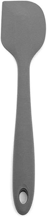 MOZCADA Cozinha Espátula de Silicone Reta, Cinza, 28 x 5.5 x 2 cm