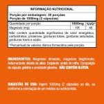Magnésio Dimalato 500mg Bisglicinato Original Natural Suplemento 60 Cápsulas Duo Magnésio capsula - Imagem 2
