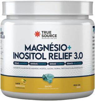 Magnésio + Inositol Relief 3.0 (350g), Sabor Maracujá