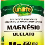 Magnésio quelato "Mg" (Bisglicinato) - 60 cápsulas