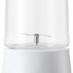 Mini Liquidificador Portátil Recarregável, 400ml, Mixer para Sucos e Vitaminas, 18x8,6cm