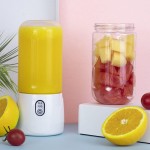 Mini Liquidificador Portátil Recarregável USB – Mixer Juice 400ml | Para Shakes, Sucos, Papinhas | Copo 2 em 1, Bateria de Longa Duração, Ideal para Academia, Viagens e Trabalho - YASDA (ROSA) - Imagem 2