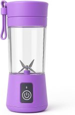 Mini Liquidificador Portátil Recarregável – Shake Rápido Onde Estiver | Ideal para Suco, Detox, Pré-Treino, Trabalho e Academia