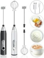 Mini Mixer Batedor Bebidas Ovos Portátil