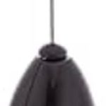 Mini Mixer Elétrico para Bebidas, Plástico Preto e Inox, 20cm, Batedor Portátil com Haste Fixa, Funciona com 2 Pilhas AA