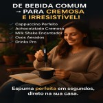 Mini Mixer Espumador Elétrico Portátil 3 Velocidades – Recarregável USB, Ideal para Leite, Café, Ovos, Whey e Outras Bebidas Rápidas - Imagem 2