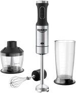 Mixer 3 em 1 Dako 800W Função Turbo Preto e Inox - 127V