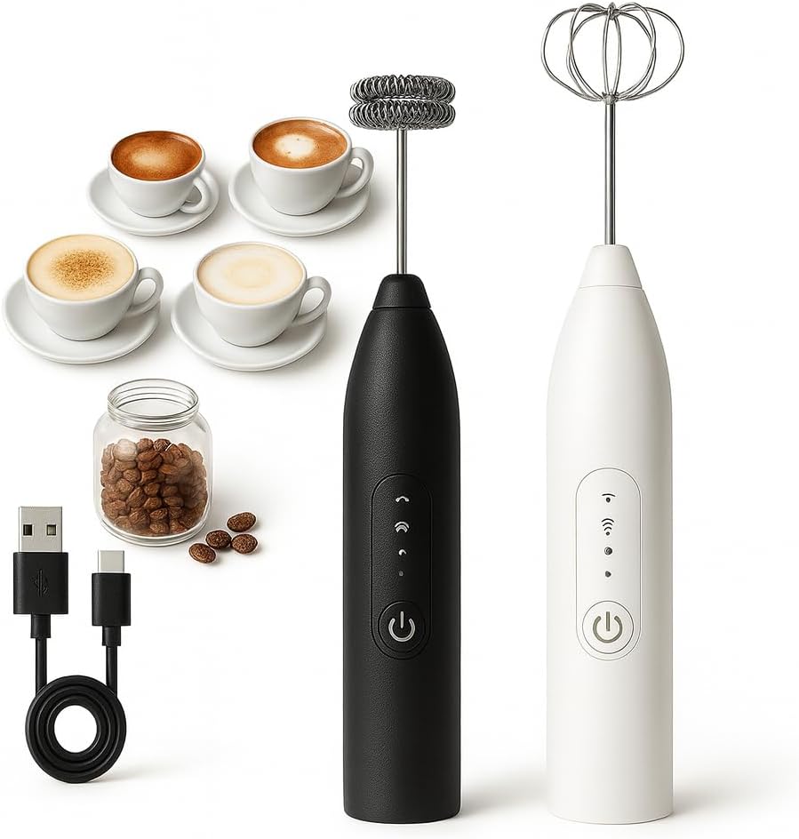 Mixer-Eletrico-Portatil-3-Velocidades-Sem-Fio-–-Fue-Inox.jpg Mixer Elétrico Portátil 3 Velocidades Sem Fio – Fuê Inox USB Recarregável para Café, Cappuccino, Ovos e Bebidas – Mini Batedor de Espuma