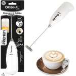 Mixer Original Misturador Elétrico Portátil com Haste Inox – Ideal para Whey, Shakes, Cappuccino e Café Cremoso – Leve, Potente e Pronto para Usar em Qualquer Lugar - Imagem 2