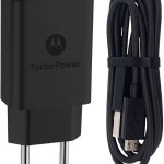 Motorola, Carregador Turbo Power™ 18W, Cabo USB-A, USB-C, Porta USB-A