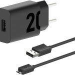 Motorola, Carregador Turbo Power 20W, Cabo 1 Metro, Porta USB-A, Cabo Micro-USB