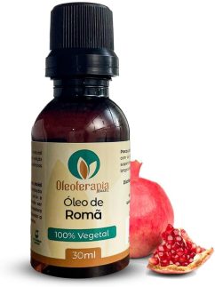 Óleo Vegetal de Romã - 100% natural uso capilar e corporal (30ml)