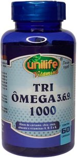 Ômega 3 - Tri Ômega 3.6.9 + Vitaminas - 60 cápsulas