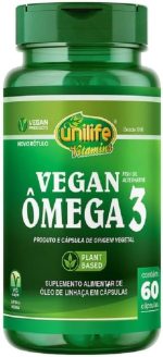 Ômega 3 - Vegan - 60 cápsulas