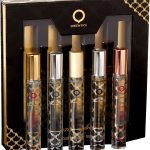 Orientica Perfume Luxury Collection Mini Perfume Conjunto de Presente para Homens e Mulheres Caneta de Viagem Spray Eau de Parfum 0,33 ml