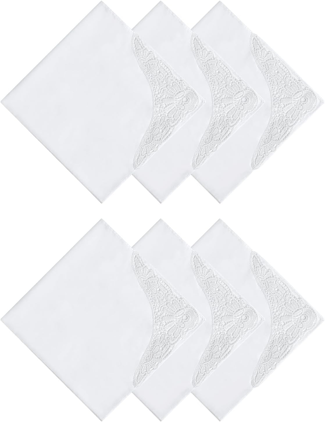 PACGOTH-Lencos-femininos-100-algodao-lencos-bordados-femininos-lenco-delicado.jpg PACGOTH Lenços femininos 100% algodão, lenços bordados femininos, lenço delicado de renda branca para casamentos, presente para ela