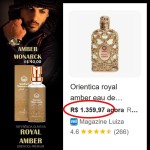 PERFUME FEMININO DE BOLSO BOLSA IMPORTADO AMBER MONAREH MOMENTS PARIS 15 ML - INSPIRADO NO ROYAL AMBER - 15ml PERFUME IMPORTADO ÁRABE - Imagem 2