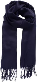 Pashmina Cachecol Echarpe Feminina Lisa com Franja 170x65cm Toque Macio, Ideal para Outono Inverno e Meia Estação