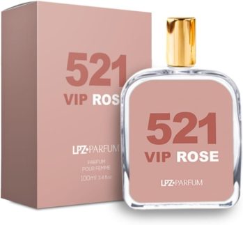 Perfume Feminino 521 Vip Rose - (Ref. Importada) - Inspirado No 212 Vio Rosê