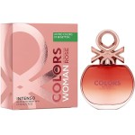 Perfume Feminino EDP Rose Intenso, Rosa, Colors of Benetton, 80 ml - Imagem 2