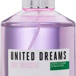 Perfume Feminino EDT United Dreams Love Yourself, Rosa, Colors of Benetton, 80 ml