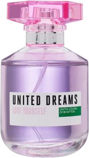 Perfume Feminino EDT United Dreams Love Yourself, Rosa, Colors of Benetton, 80 ml