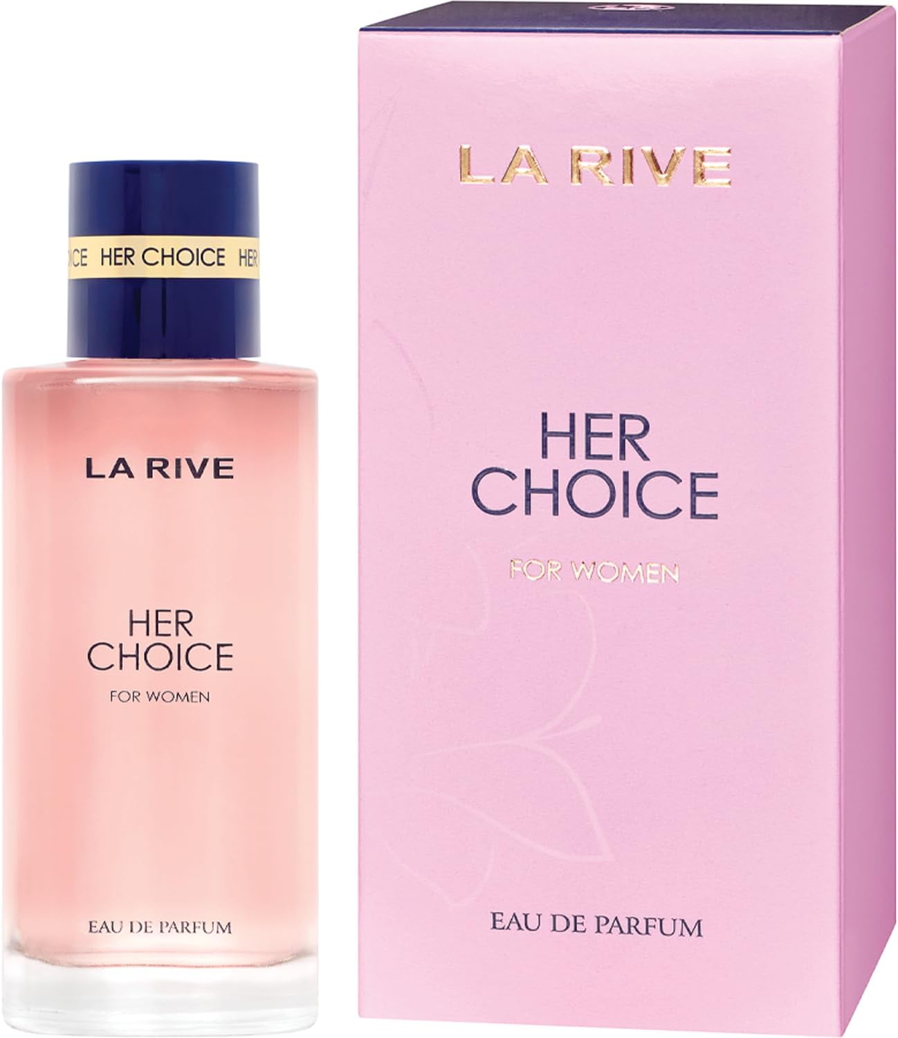 Perfume-HER-CHOICE-Feminino-La-Rive-Eau-de.jpg Perfume - HER CHOICE - Feminino La Rive Eau de Parfum 100ml - Floral Elegante e Duradouro