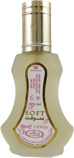 Perfumes árabes macios Al Rehab para mulheres - Eau de Parfum para mulheres Spray 35 ml - Experimente um perfume cativante e duradouro - Entregue-se a um perfume feminino inesquecível, feito para