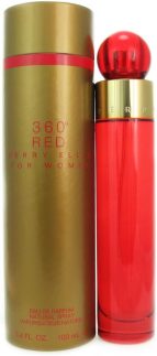 Perry Ellis 360 Red By Perry Ellis para mulheres. Eau De Parfum Spray 100 ml