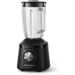 Philips Walita, Liquidificador Série 3000 Turbo, 220V, Preto, Jarra de Vidro 700W - HR2272/90 - Imagem 2