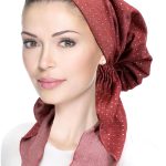 Pretied Head Scarf for Women Lightweight Pretied Bandana Tichel Head Scarves for Women Headwrap, Jewish Head Coverings